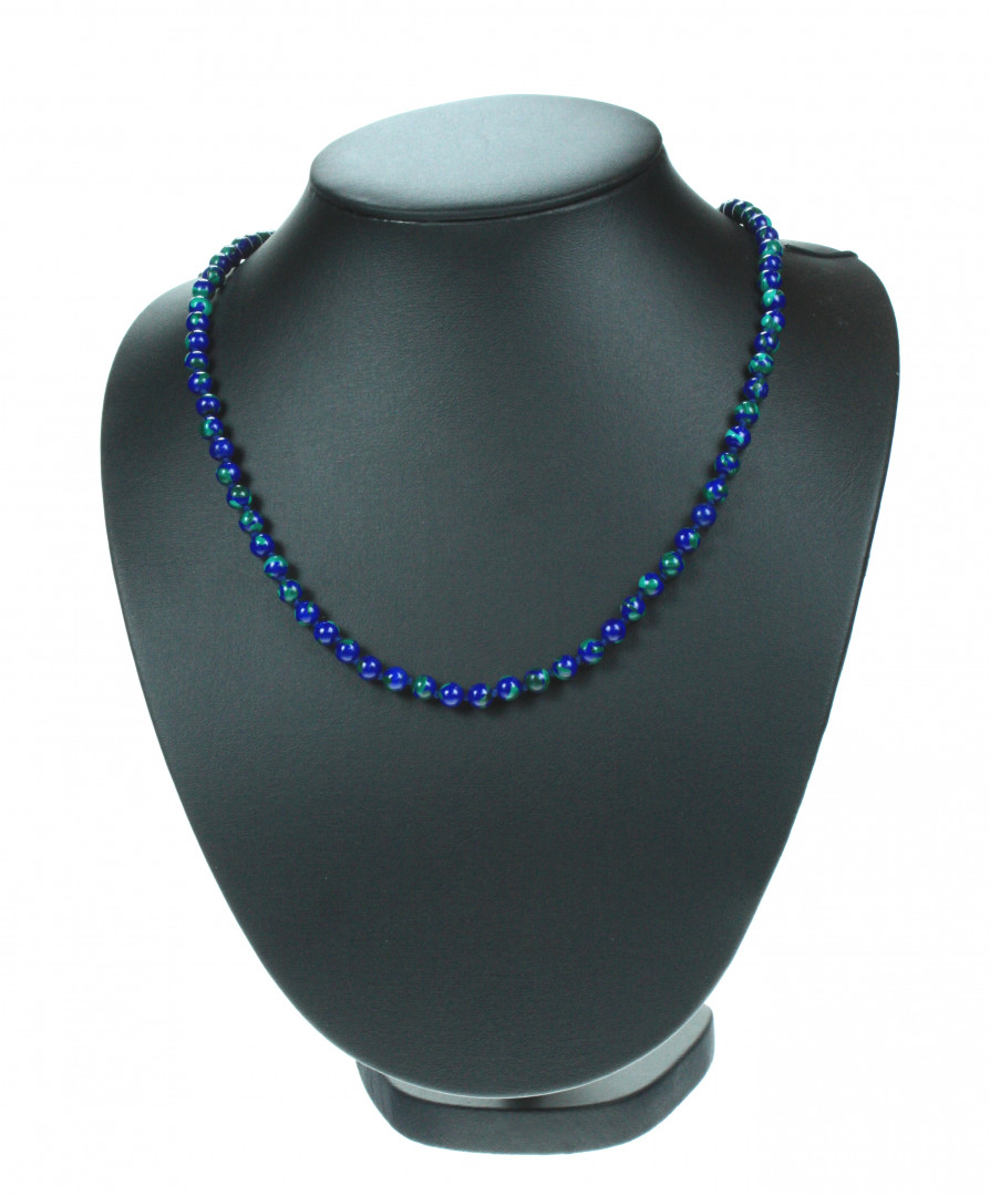 Azurittkjede 6mm medium