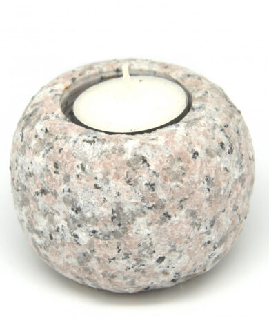 Te-lys i granitt 8cm