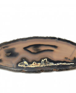 Agatskive stor sort 4mm