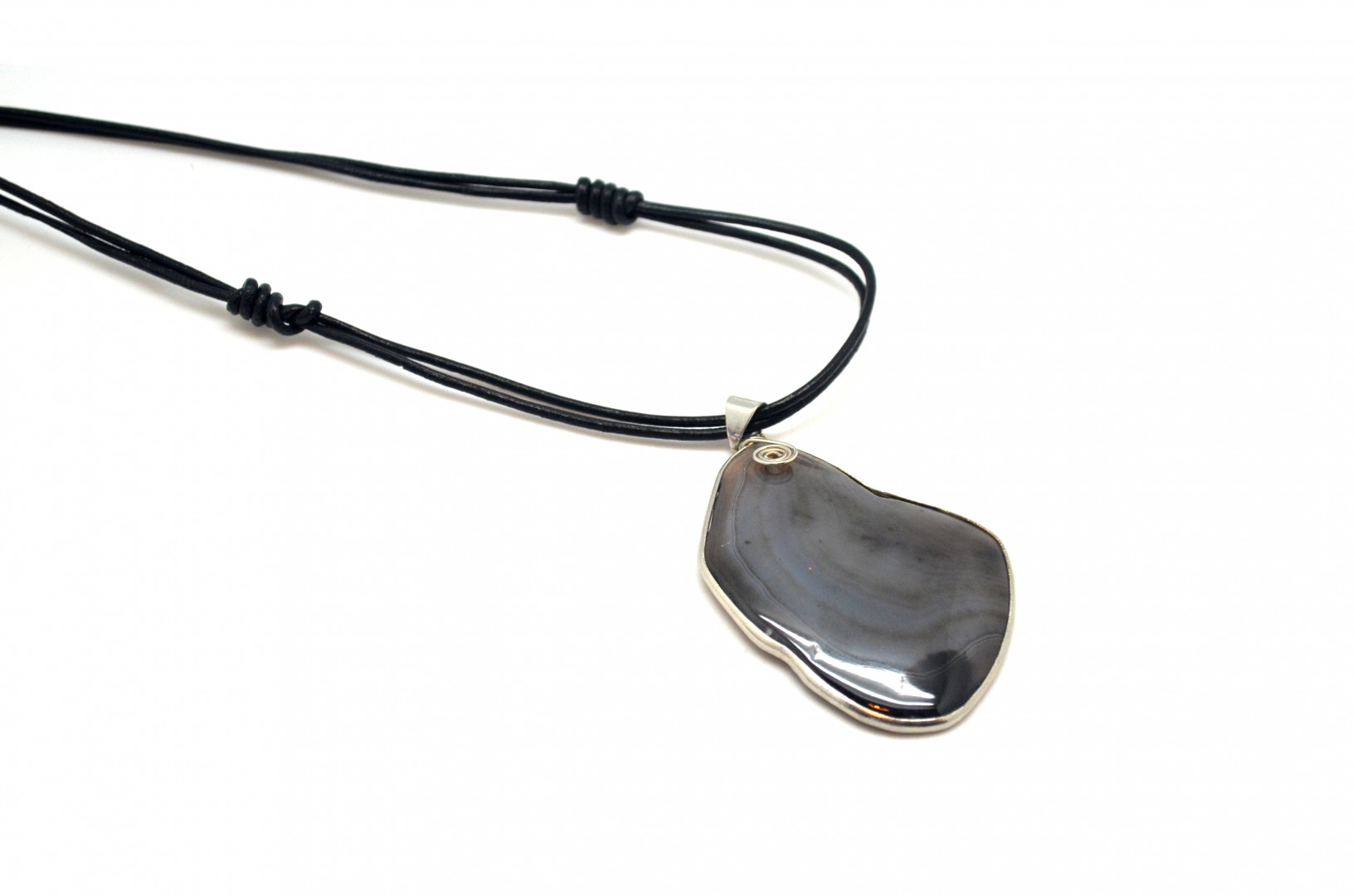 Langt lærkjede agat