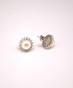 Perle med krystallkrans