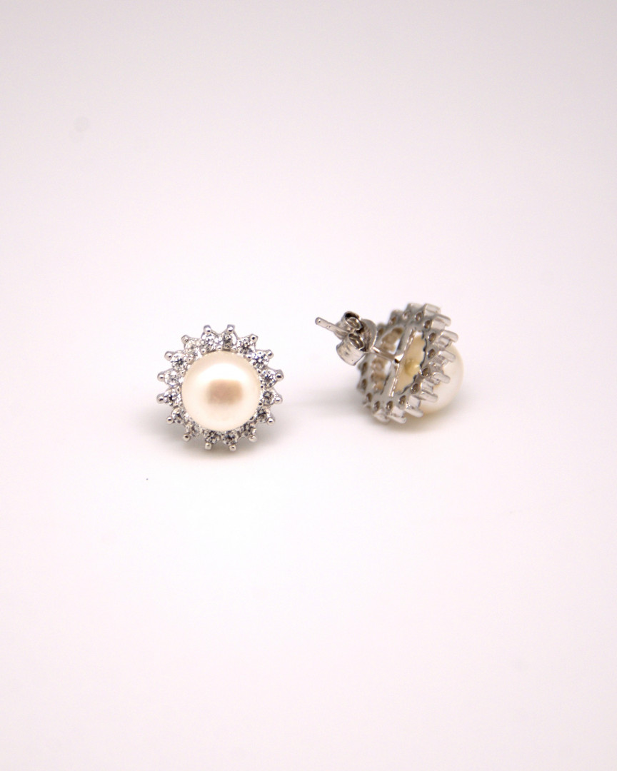 Perle med krystallkrans