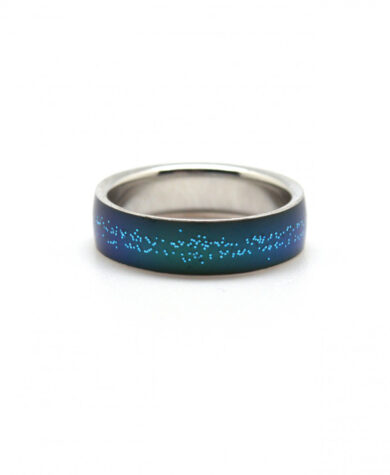 Moodring med glitter