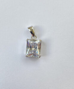 Zirkon anheng firkantet hvit
