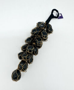 Drueklase i sort agat