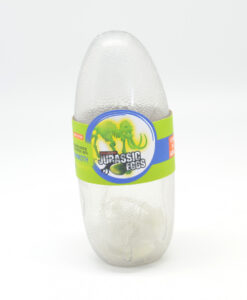 Egg med lysende dinosaurskjelett