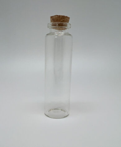 Flaske i glass med kork 75