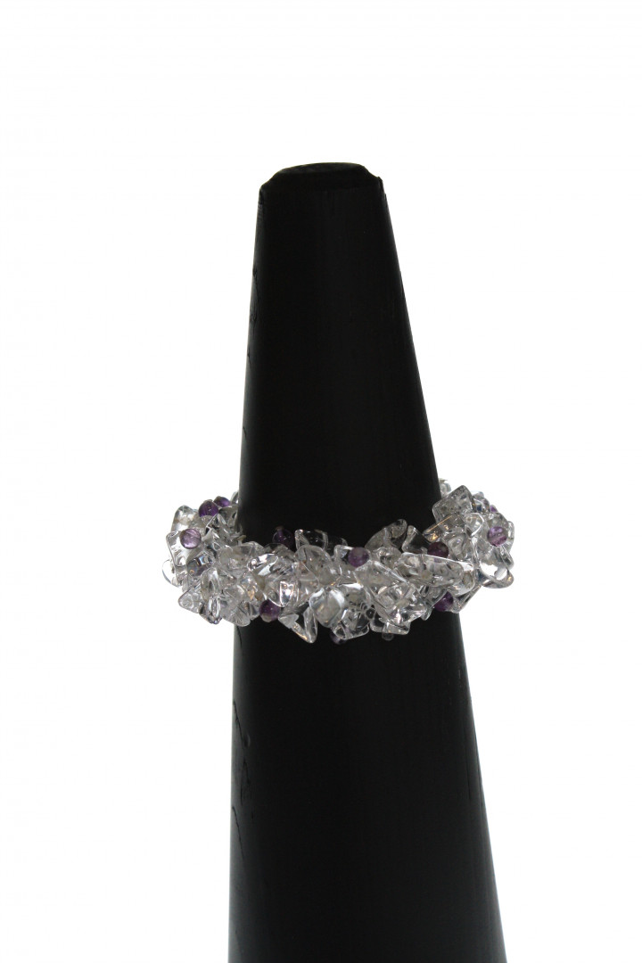 Kvarts/ametyst falling star