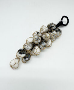 Drueklase kvarts med turmalin