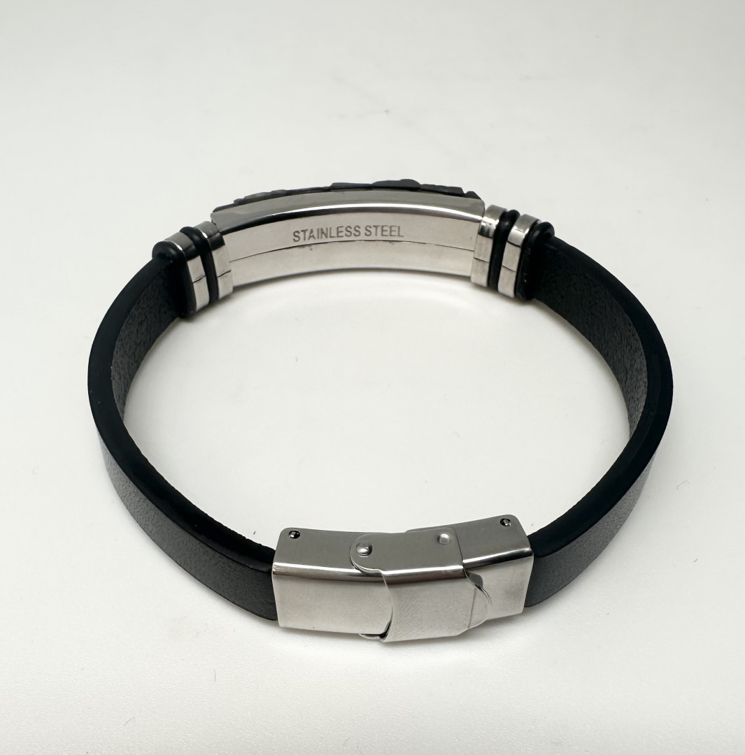 Rav lærarmbånd med sorte rav - Bilde 3